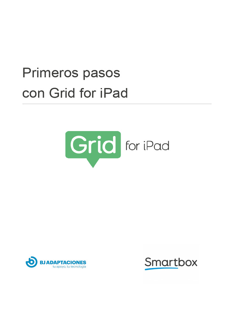 Guía de Inicio para Grid 3 en iPad | PDF | Contraseña | Computación ...