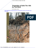 Dwnload Full Nature and Properties of Soils The 15th Edition Brady Test Bank PDF