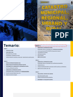 Modulo Iii - Catastro Municipal, Regional, Urbano y Rural