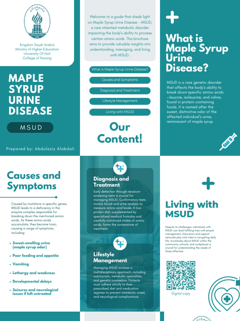 Maple Syrup Urine Disease Abdulaziz Alabdali2 PDF