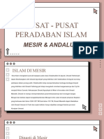 Pusat-Pusat Peradaban Islam (Mesir & Andalusia)