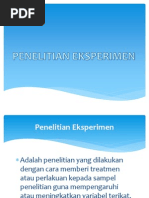 Download PENELITIAN EKSPERIMEN by Yan mardiana diana SN70087159 doc pdf