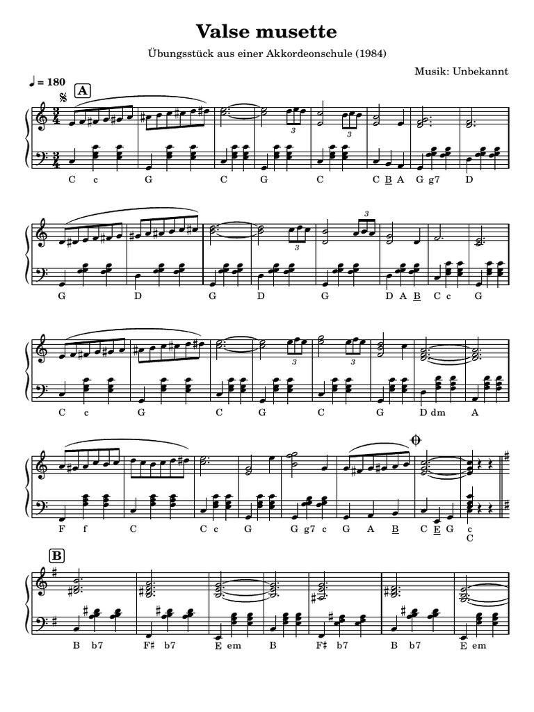 Valse Musette Française / French Musette Waltz – RVAB