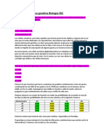 Ejercicios de Repaso Genetica Biologia CBC