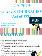 Campus Journalism