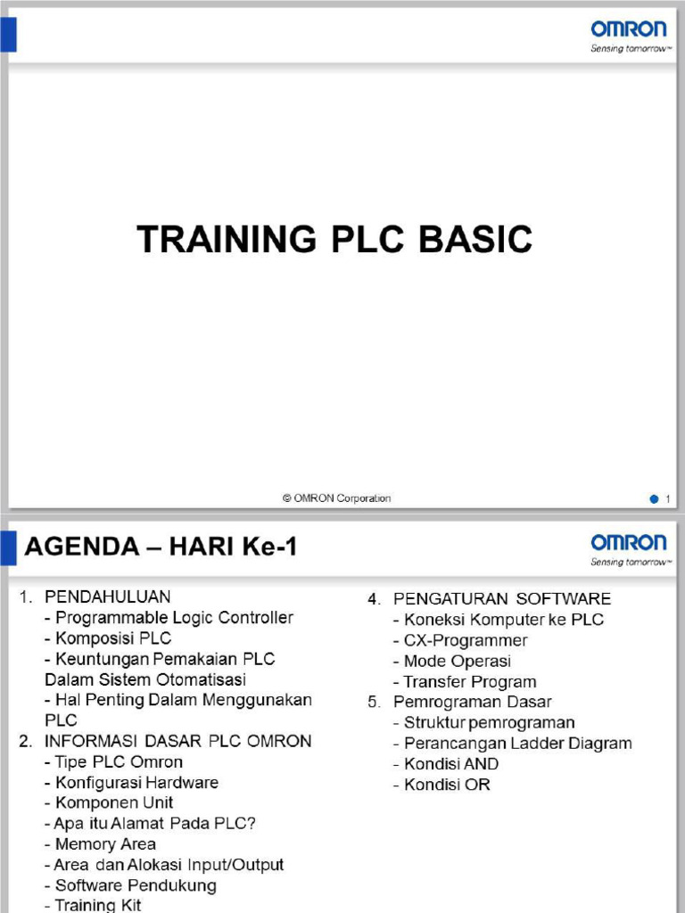 1 Training Plc Basic Pdf