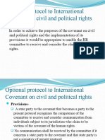 Optional Protocol To International Covenant On Civil and