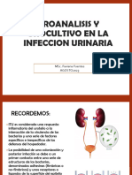 Urianalisis y UROCULTIVO EN LA INFECCION URINARIA