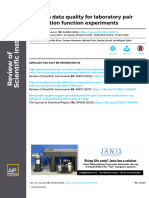 Pushing Data Quality For Laboratory Pair Distribution Function Experiments