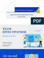 Final PPT - Team Effectiveness