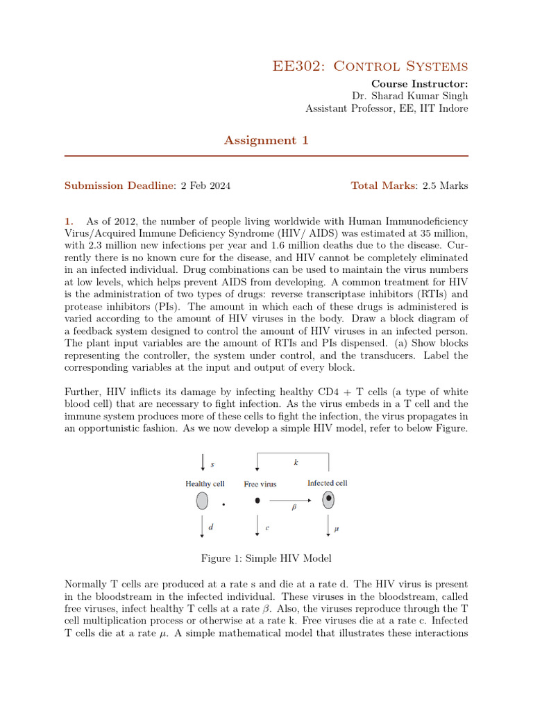 Control Systems: HIV, Air Traffic, and More | PDF | Hiv/Aids | Hiv