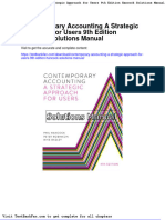 Dwnload Full Contemporary Accounting A Strategic Approach For Users 9th Edition Hancock Solutions Manual PDF