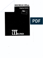Micro a12e Ss Manual
