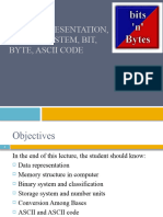 Week 4-Data Representation - Binary System