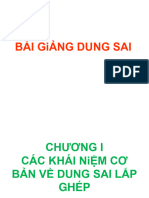 Bài Giảng Dung Sai - trương Quốc Thanh