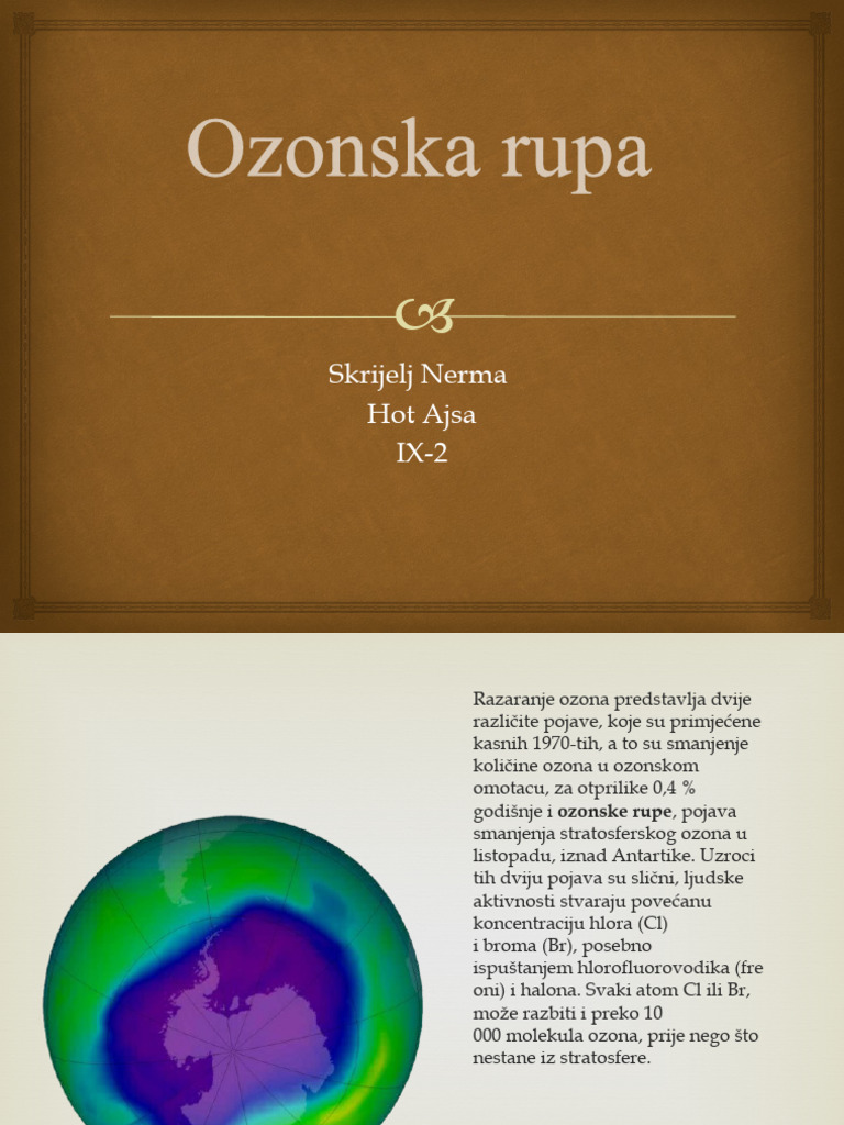Ozonska Rupa | PDF