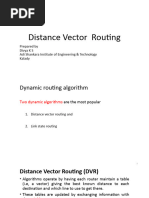 3.distance Vector Routing