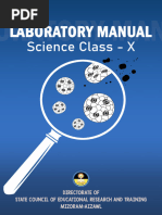 Laboratory Manual Science Class X