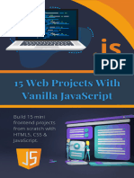 15 Web Projects With Vanilla JavaScript Build 15 Mini Frontend Projects From Scratch With HTML5, CSS JavaScript (Alam, Asadullah)