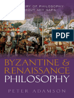 (A History of Philosophy Without Any Gaps 6) Peter Adamson - Byzantine and Renaissance Philosophy-Oxford University Press (2022)