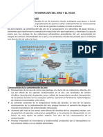 La Contaminacin Del Aire y El Agua