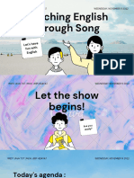 How To Use Song in Teaching