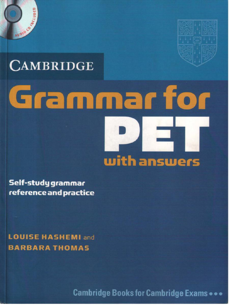 Toaz - Info Grammar For Pet Cambridge PR | PDF