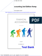 Dwnload Full Financial Accounting 2nd Edition Kemp Test Bank PDF