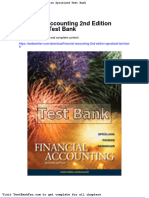 Dwnload Full Financial Accounting 2nd Edition Spiceland Test Bank PDF