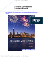 Dwnload Full Financial Accounting 3rd Edition Spiceland Solutions Manual PDF