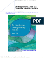 Dwnload Full Introduction To Programming With C 4th Edition Diane Zak Solutions Manual PDF