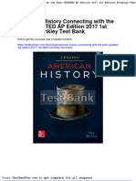 Dwnload Full American History Connecting With The Past Updated AP Edition 2017 1st Edition Brinkley Test Bank PDF