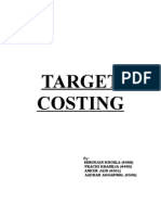 Targetcostingfinalfinalprjct