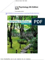 Dwnload Full Introduction To Psychology 9th Edition Kalat Test Bank PDF