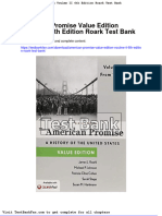 Dwnload Full American Promise Value Edition Voulme II 6th Edition Roark Test Bank PDF