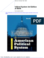 Dwnload Full American Political System 3rd Edition Kollman Test Bank PDF