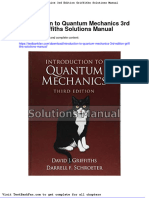 Dwnload Full Introduction To Quantum Mechanics 3rd Edition Griffiths Solutions Manual PDF