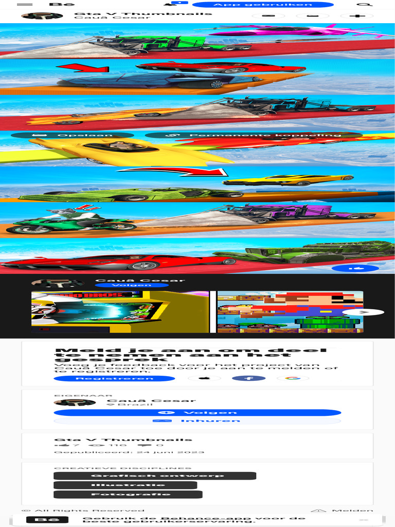 Gta V Thumbnails Op Behance | PDF