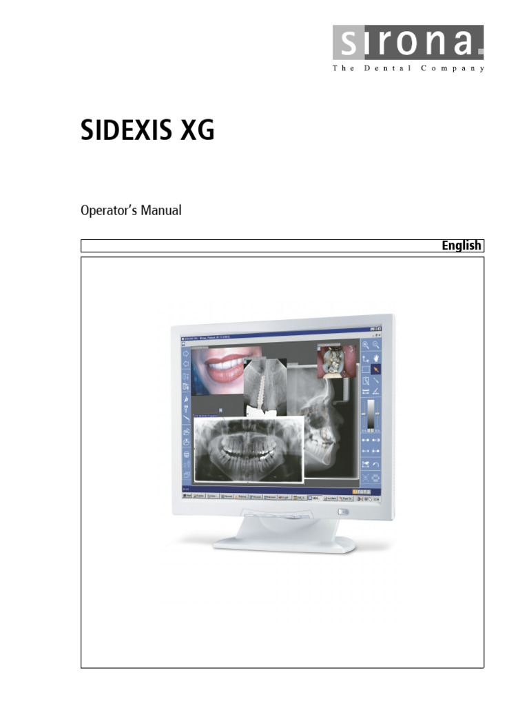 SIDEXIS XG Operator's Manual | PDF | Backup | Databases