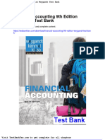 Dwnload Full Financial Accounting 9th Edition Weygandt Test Bank PDF