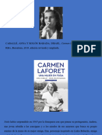 Presentación Carmen Laforet