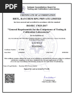 Raychem Certificate Isoiec 170252017