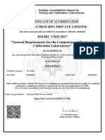 Raychem Certificate Isoiec 170252017