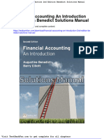Dwnload Full Financial Accounting An Introduction 2nd Edition Benedict Solutions Manual PDF