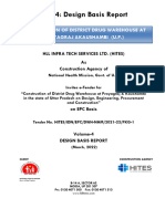Vol.-4: Design Basis Report: Construction of District Drug Warehouse at Prayagraj &kaushambi (U.P.)