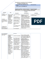 Planificacion de Segundo Primaria