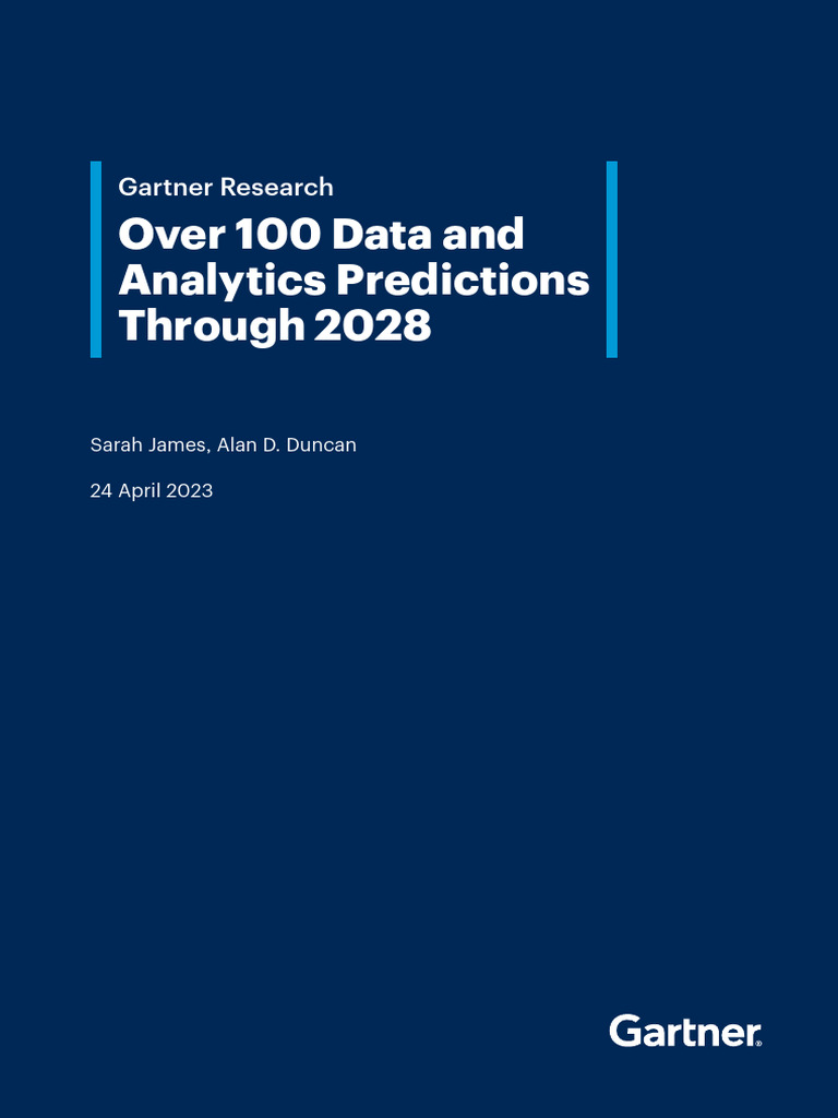 Data and Analytics Predictions to 2028 | PDF | Analytics | Cloud Computing