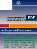 Kuliah 6 Polusi Dan Pencemaran Lingkungan Hidup