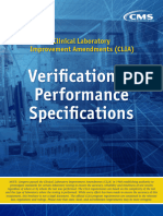 CLIA-Verification-Performance Specs-Booklet