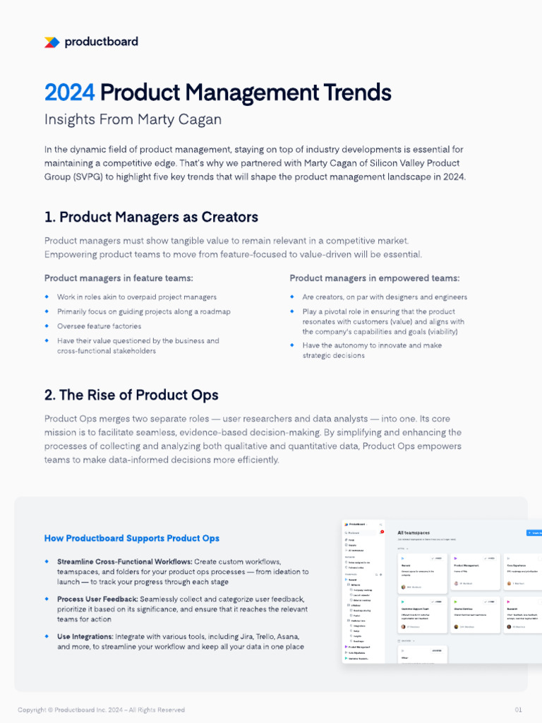 2024 Product Management Trends Pdf Computing Business